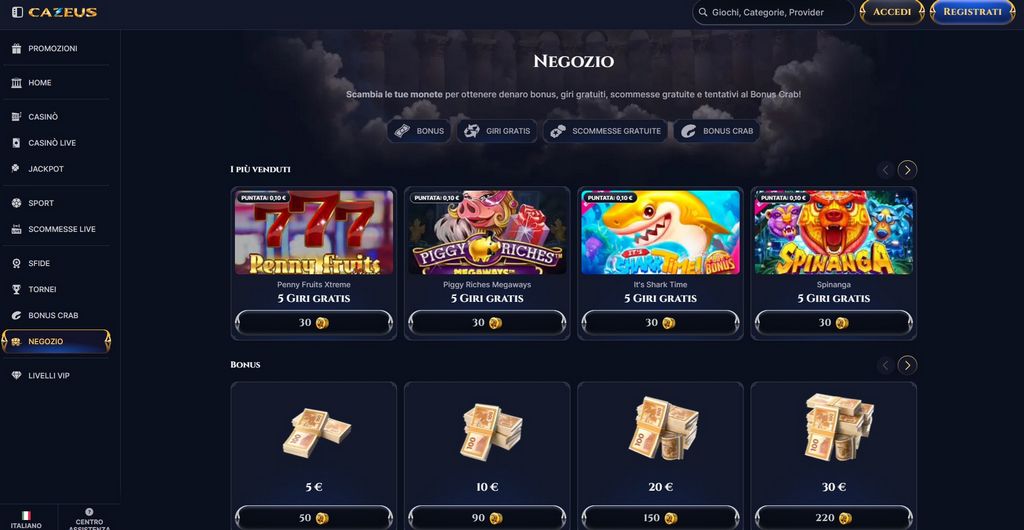 Cazeus Online Casino Review